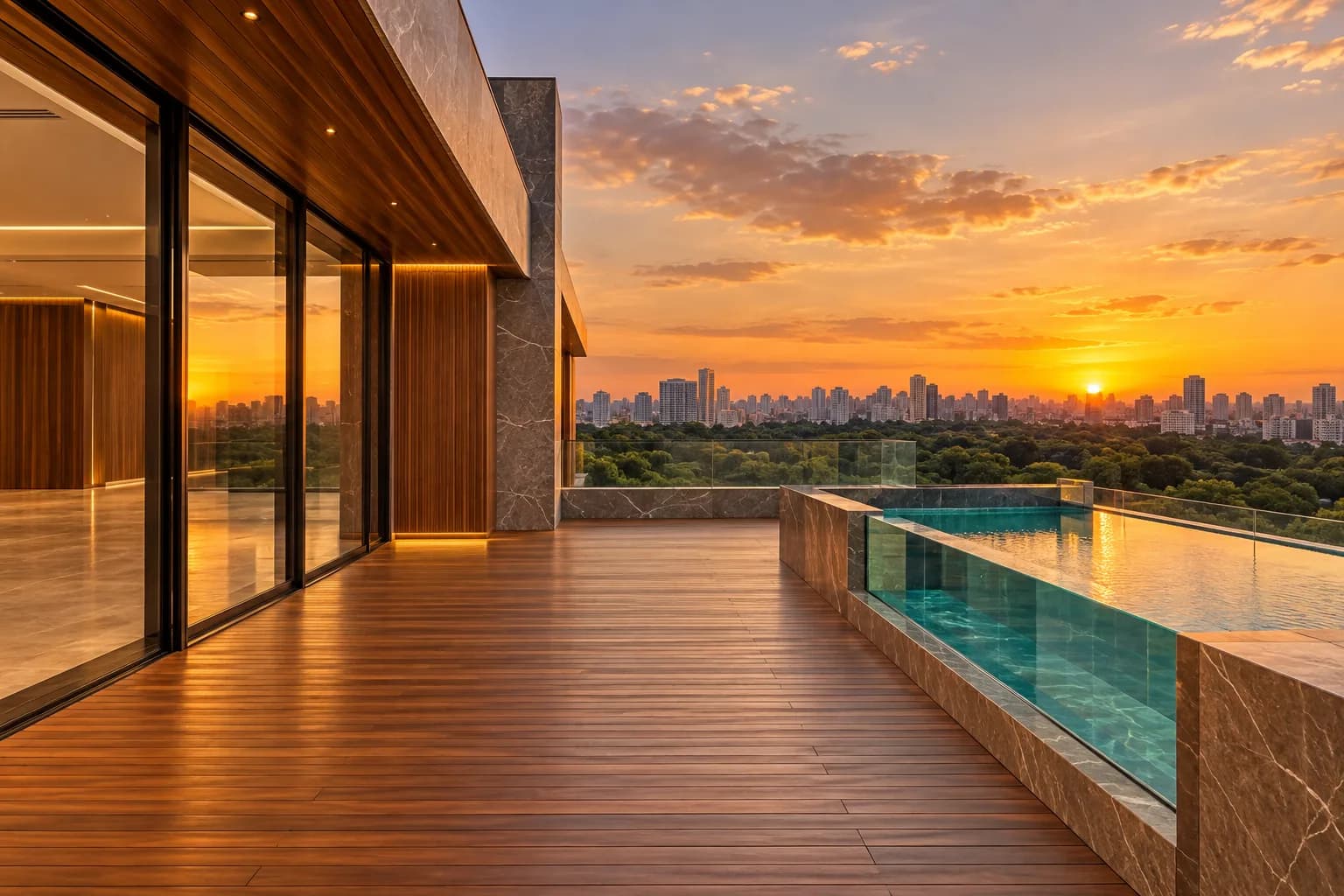 Cobertura duplex com terraço e vista para o Ibirapuera